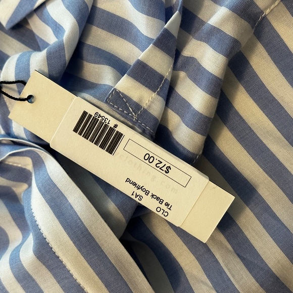 Sanctuary Tie Back Boyfriend Top, NWT, Sz XSmall - Picture 5 of 6